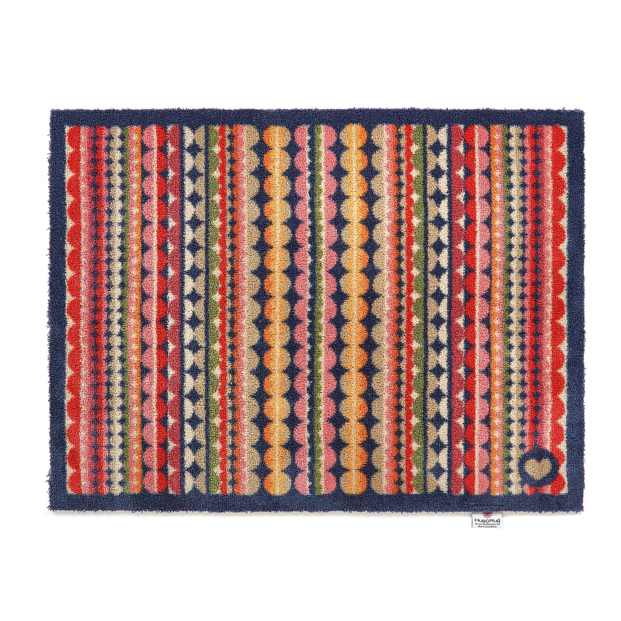 Hug Rug - Beady Stripe - handmade