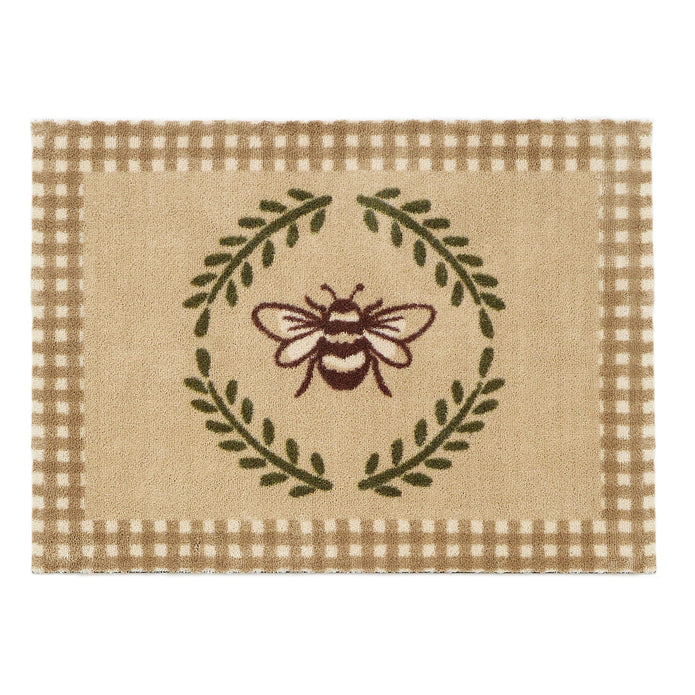 Hug Rug Beehive Beige - handmade