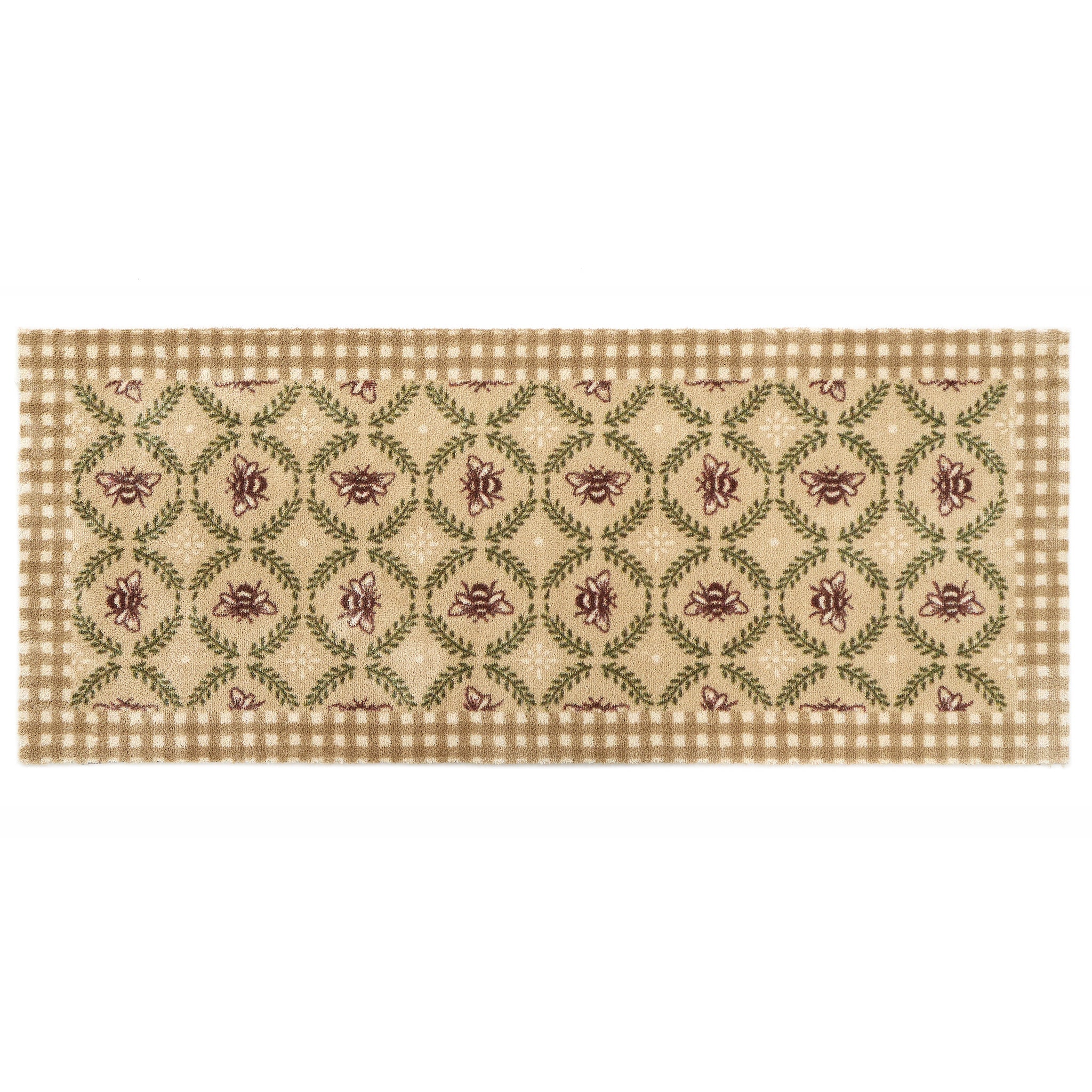 Hug Rug Beehive Beige - handmade