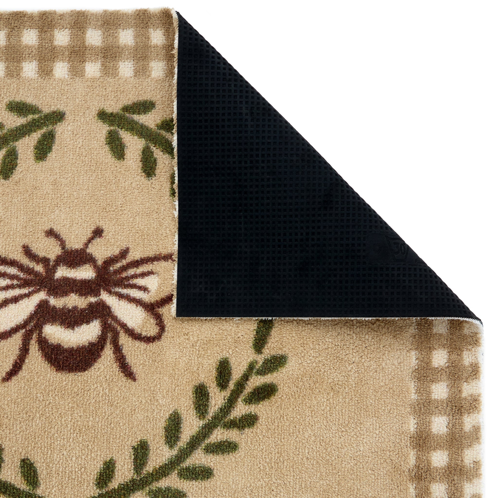 Hug Rug Beehive Beige - handmade