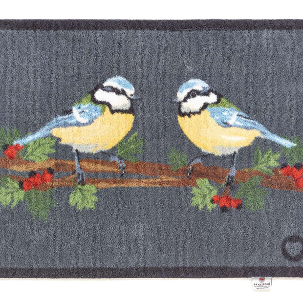 Hug Rug - Blue Tit - handmade