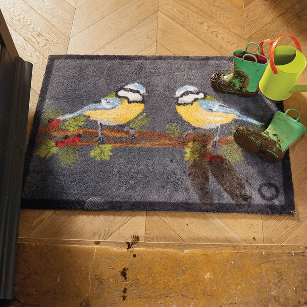 Hug Rug - Blue Tit - handmade