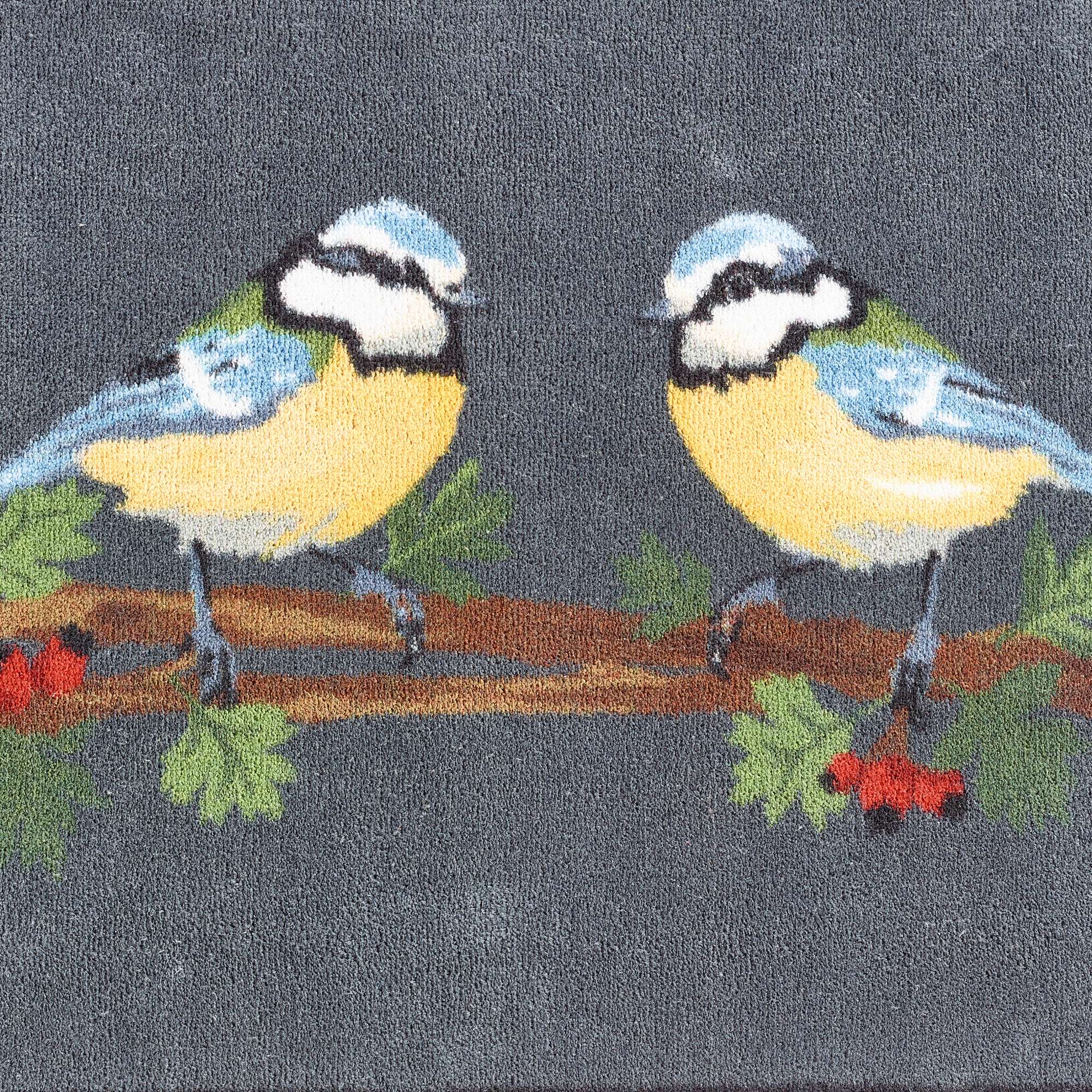 Hug Rug - Blue Tit - handmade