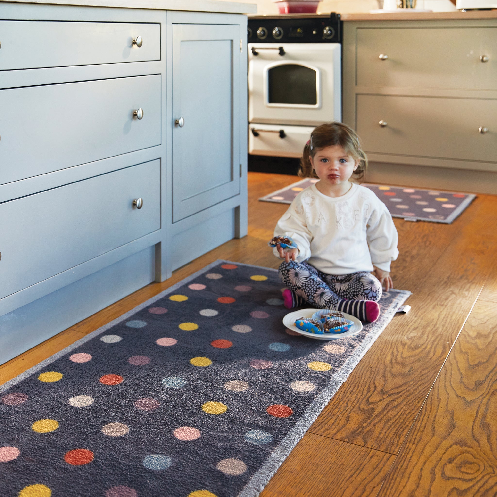 Hug Rug - Bright Spot 1 - handmade