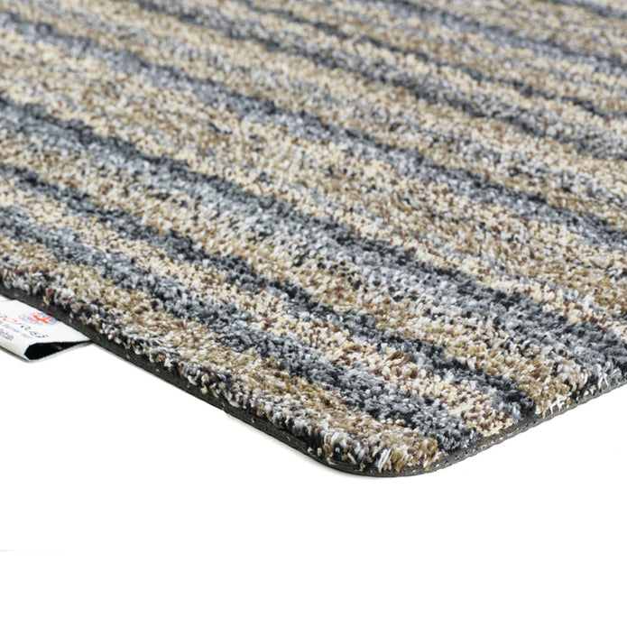 Hug Rug - Candy Ribbon Grey - handmade