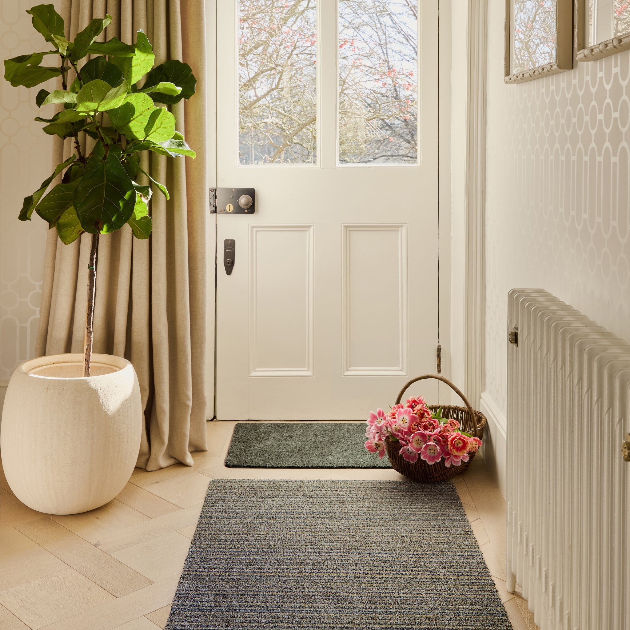 Hug Rug - Candy Sage - handmade