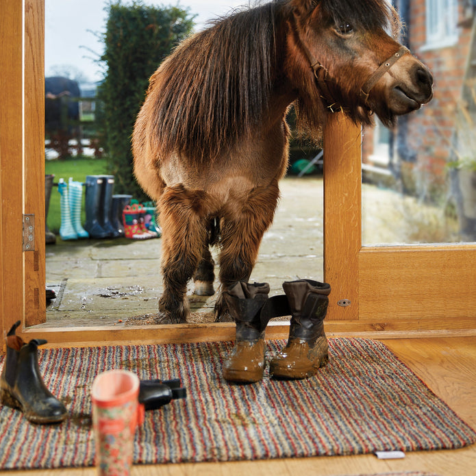 Hug Rug - Candy Stripe - handmade