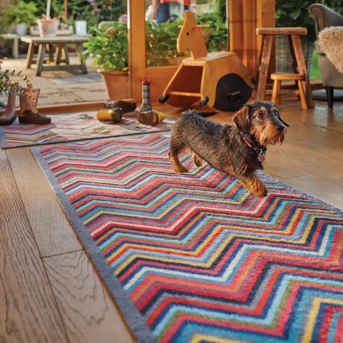 Hug Rug - Chevron 1 - handmade