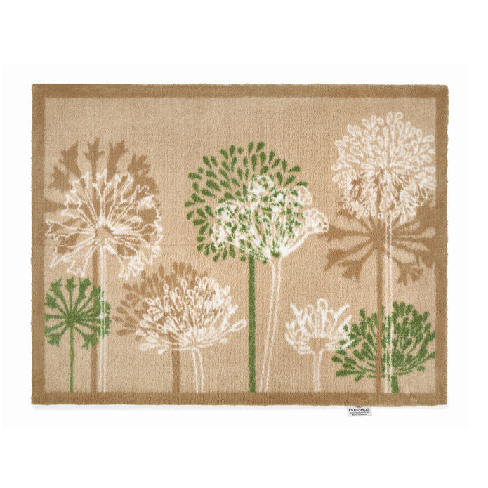 Hug Rug Dandelions - handmade
