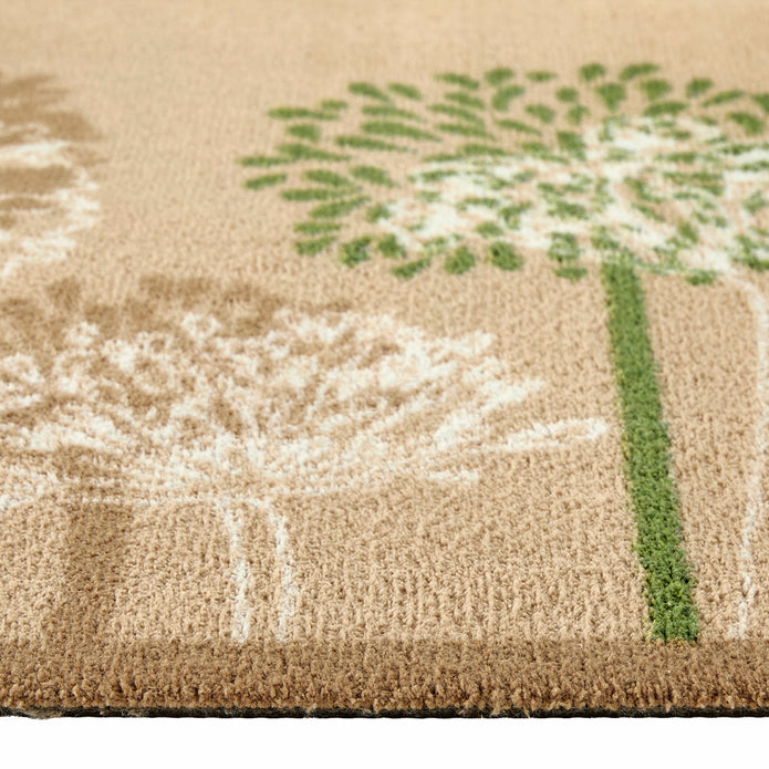Hug Rug Dandelions - handmade