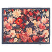 Hug Rug Dark Florals - handmade