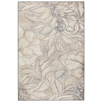 Hug Rug Eco-Washable Art Floral - handmade