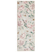 Hug Rug Eco-Washable Blooming Peonies Oyster Pink - handmade