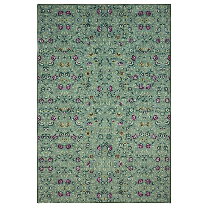 Hug Rug Eco-Washable Blossoming Vines - handmade