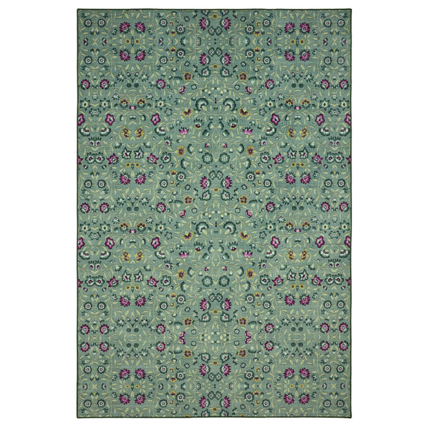 Hug Rug Eco-Washable Blossoming Vines - handmade