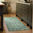 Hug Rug Eco-Washable Blossoming Vines - handmade