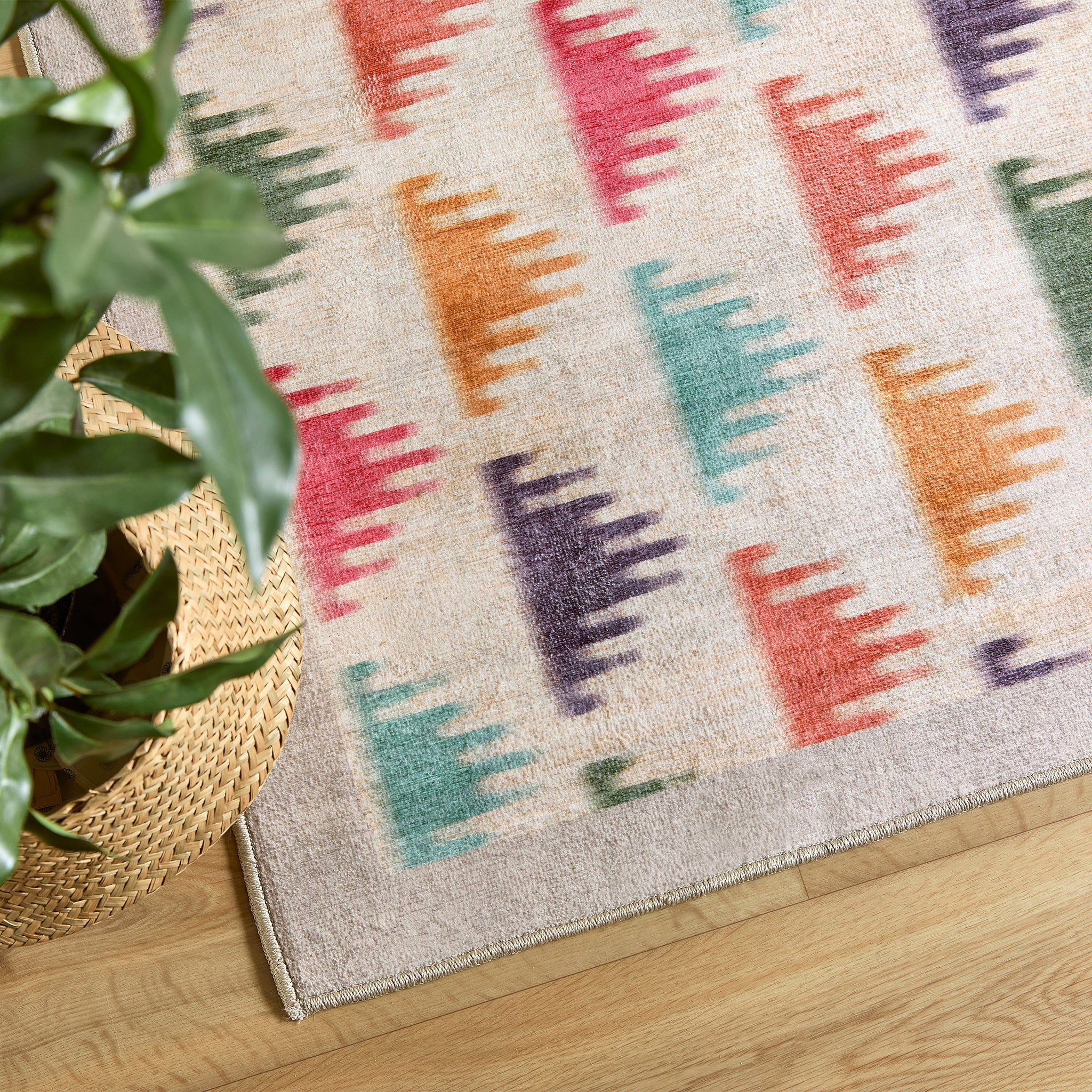 Hug Rug Eco-Washable Bretton Multi - handmade