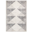 Hug Rug Eco-Washable Chevron Charcoal - handmade