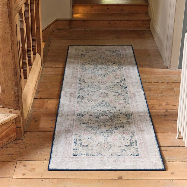 Hug Rug Eco-Washable Classical Blue - handmade