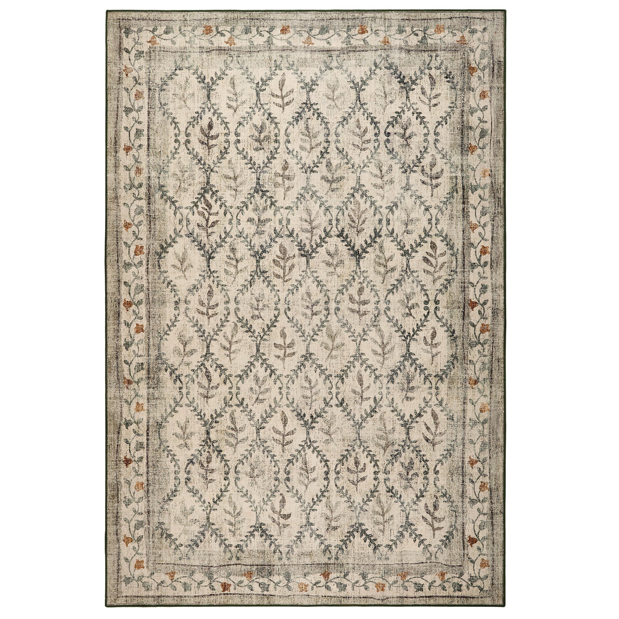 Hug Rug Eco-Washable English Garden - handmade