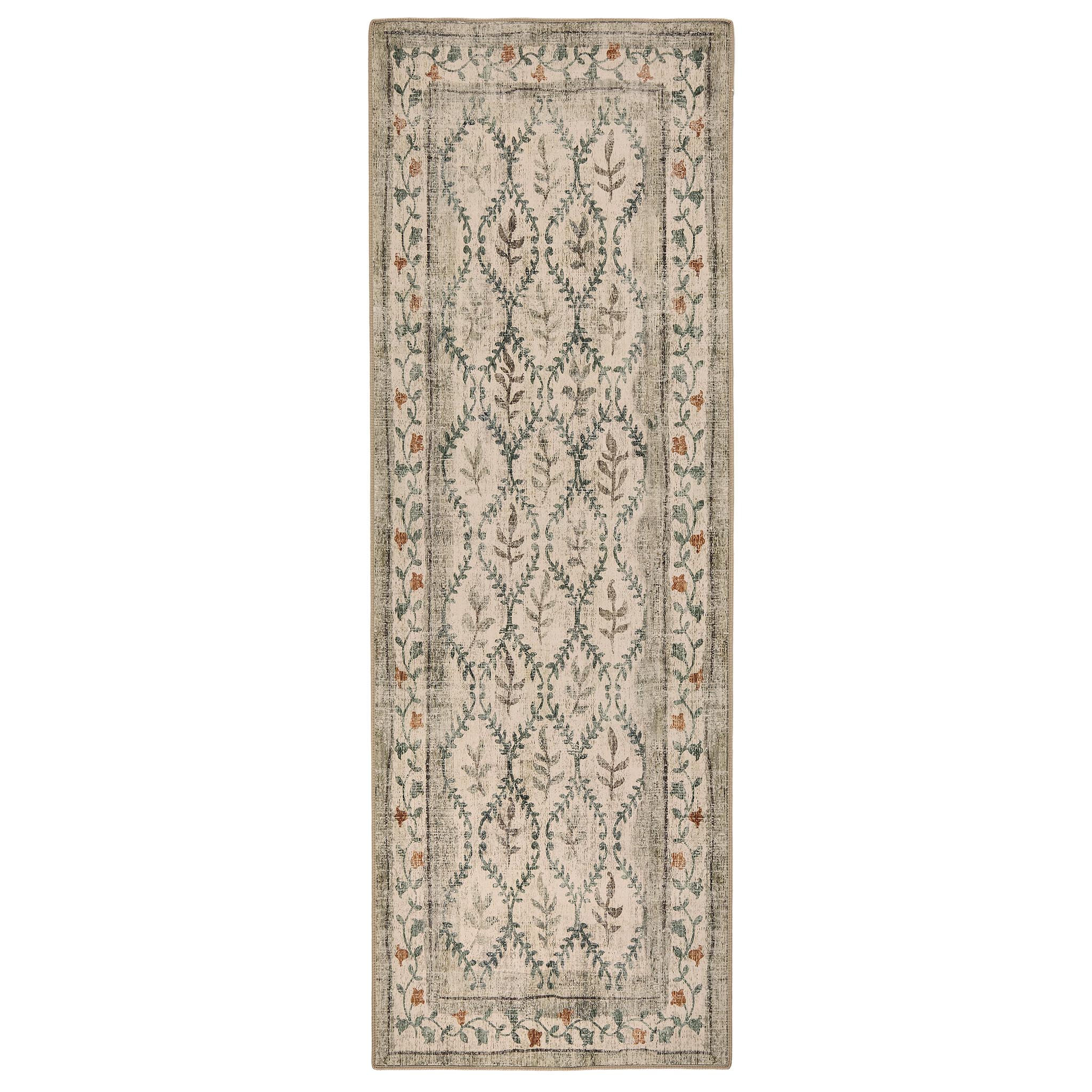 Hug Rug Eco-Washable English Garden - handmade