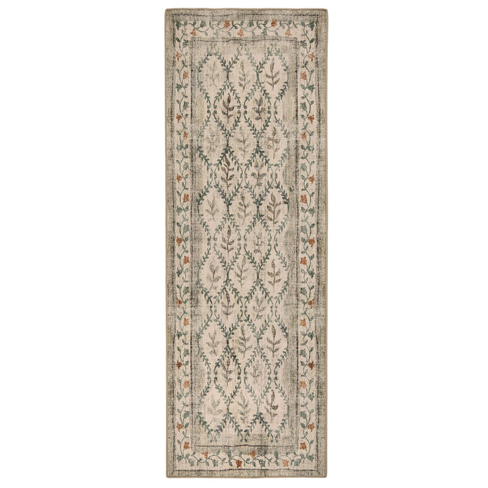 Hug Rug Eco-Washable English Garden - handmade