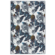 Hug Rug Eco-Washable Magnolia Garden - handmade