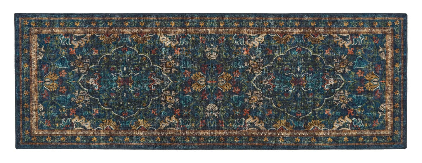 Hug Rug Eco-Washable Midnight Paisley Rugs RUGS_and_MORE