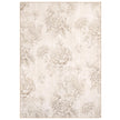 Hug Rug Eco-Washable Muted Floral Beige - handmade