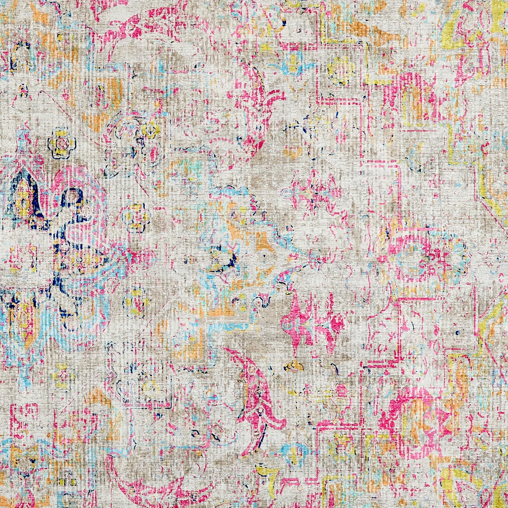 Hug Rug Eco-Washable Neo Classical - handmade