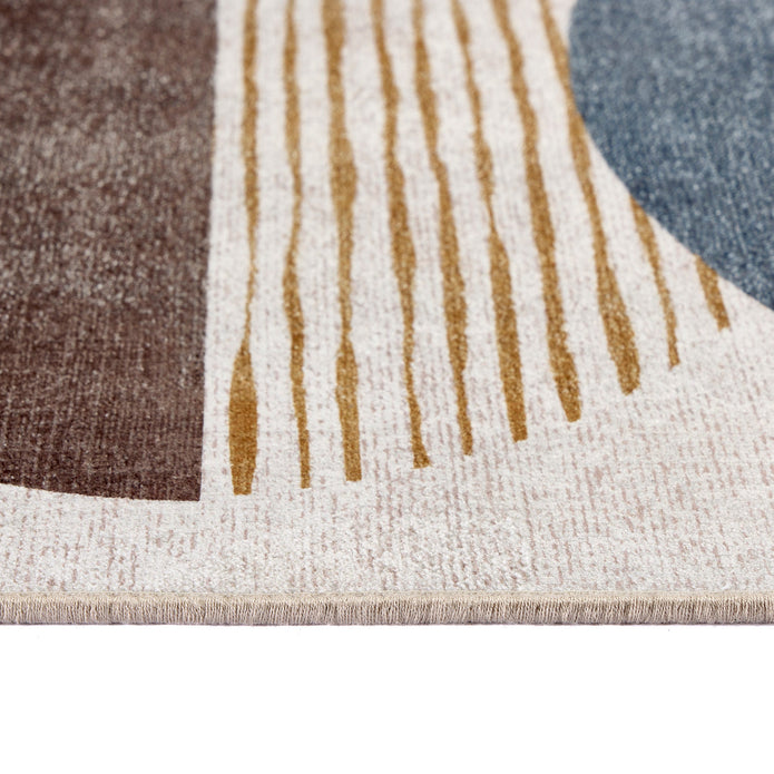 Hug Rug Eco-Washable Oval Eclipse - handmade