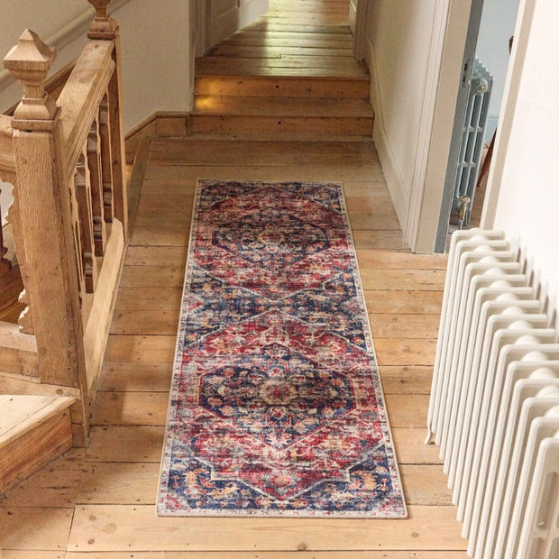 Hug Rug Eco-Washable Royal Heritage Rugs Multi Warm / 75X220 RUGS_and_MORE 5026134622340