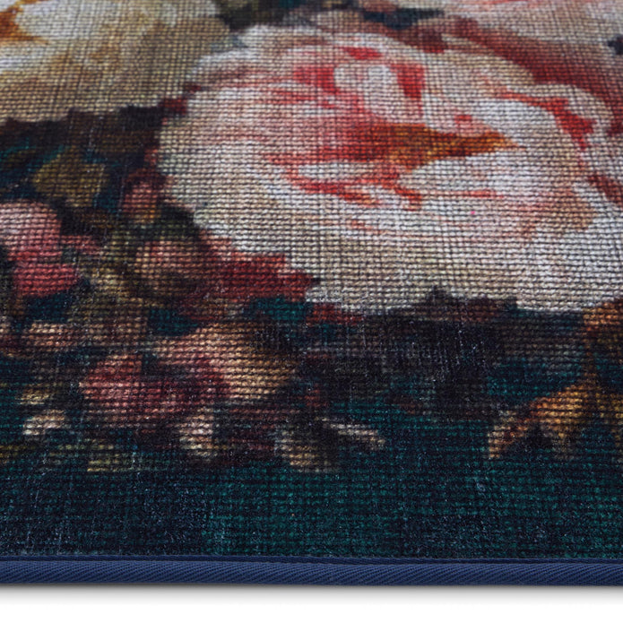 Hug Rug Eco-Washable Twilight Garden - handmade