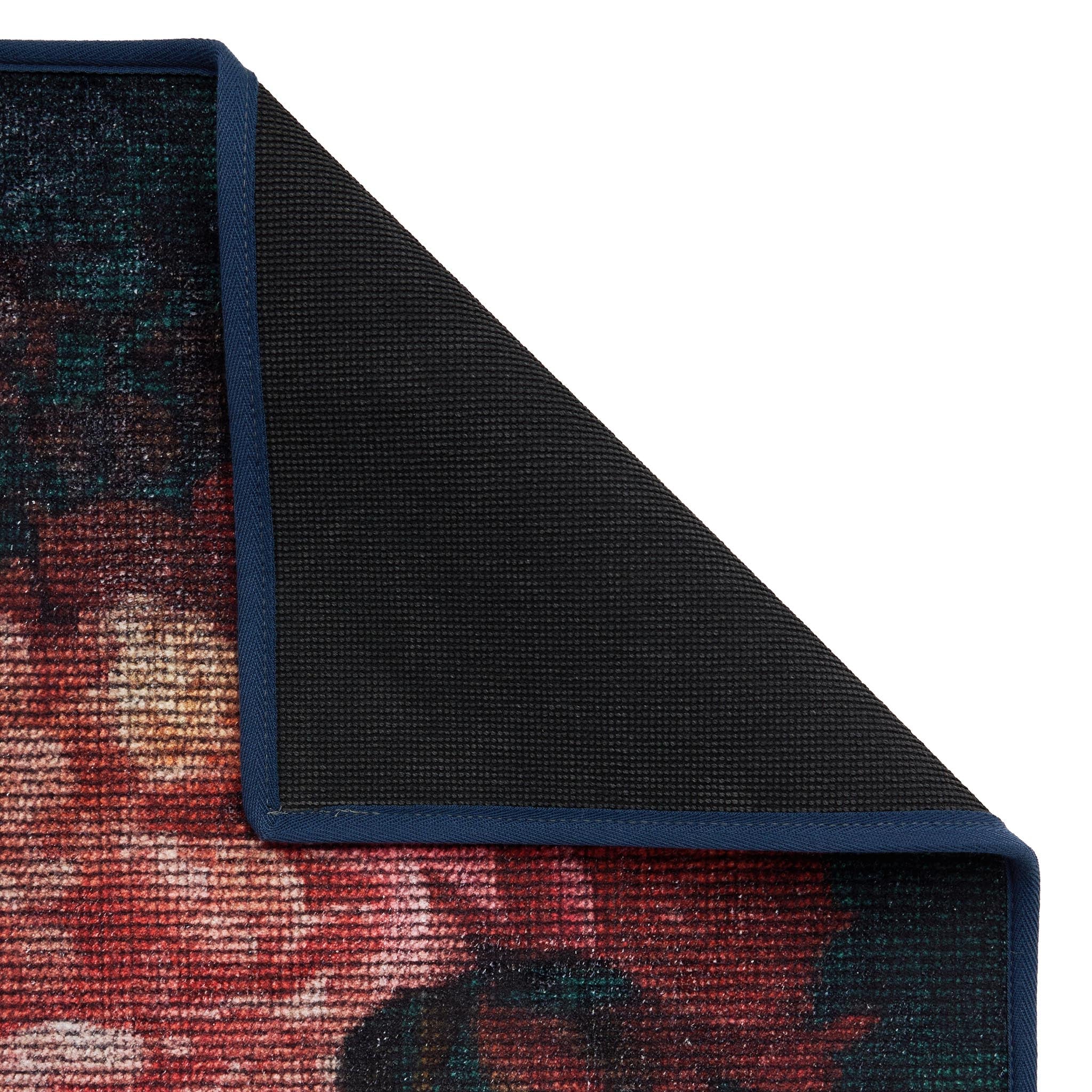 Hug Rug Eco-Washable Twilight Garden - handmade