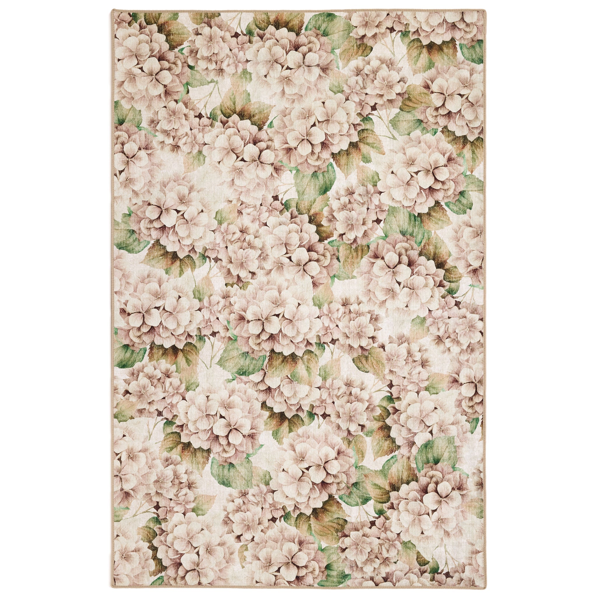 Hug Rug Eco-Washable Wild Hydrangea - handmade