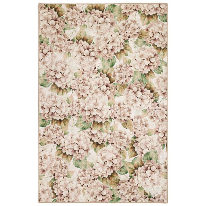 Hug Rug Eco-Washable Wild Hydrangea - handmade
