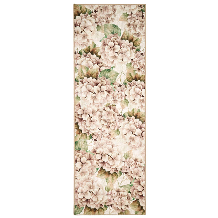 Hug Rug Eco-Washable Wild Hydrangea - handmade