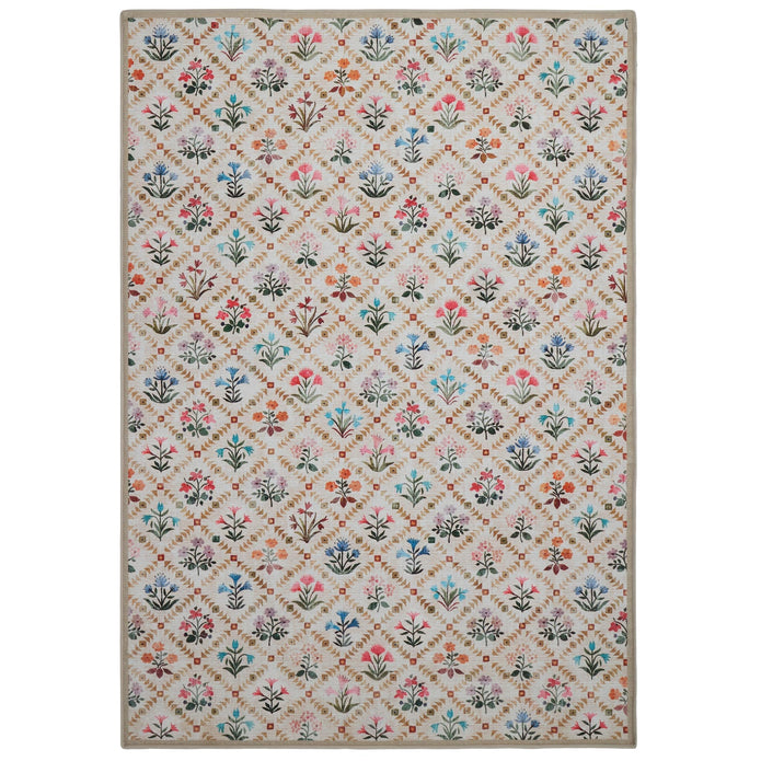 Hug Rug Eco-Washable Wildflower Patch - handmade
