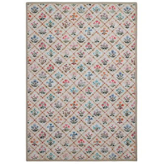 Hug Rug Eco-Washable Wildflower Patch - handmade