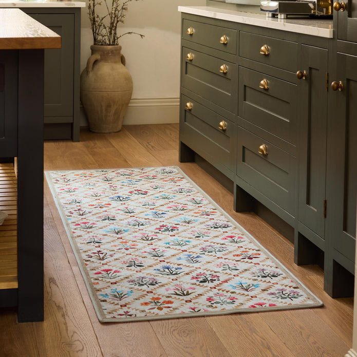 Hug Rug Eco-Washable Wildflower Patch - handmade