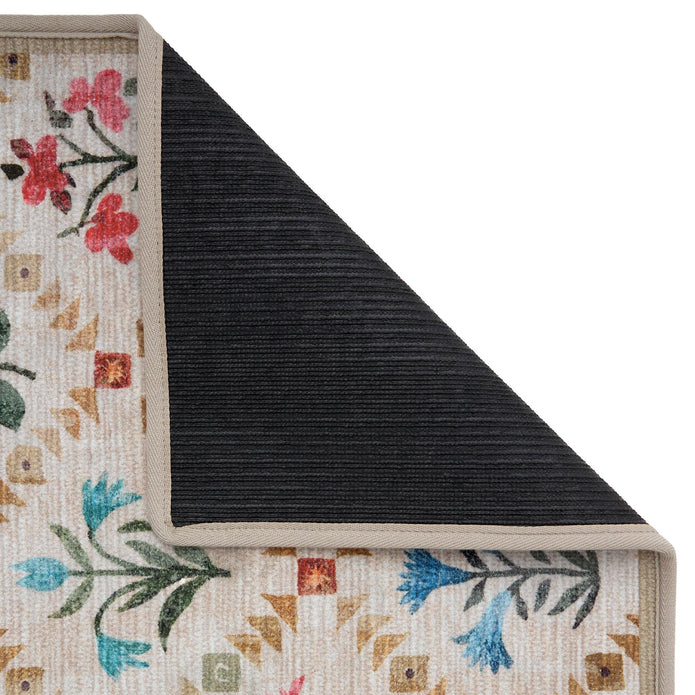 Hug Rug Eco-Washable Wildflower Patch - handmade