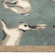 Hug Rug Farmhouse Hares - handmade