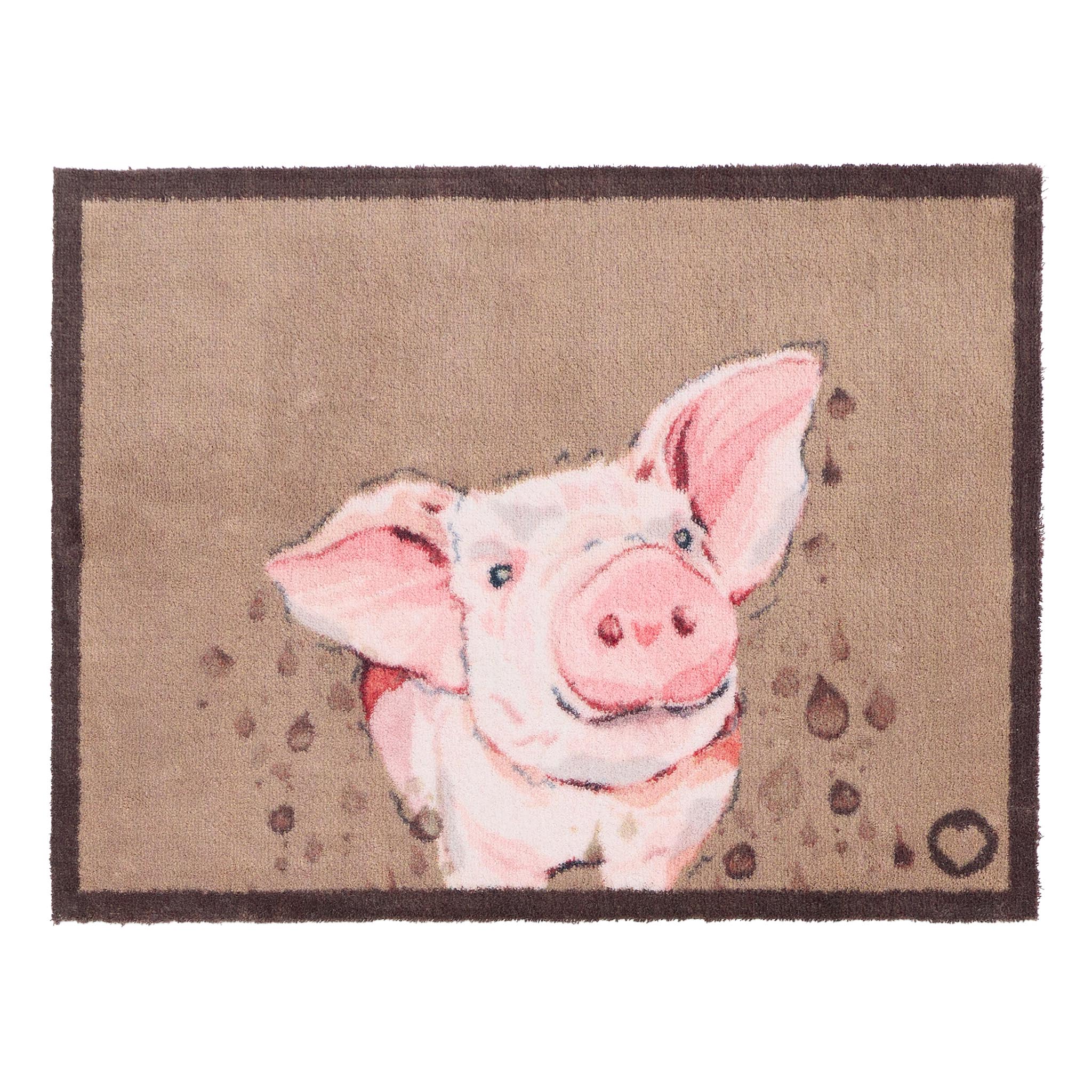 Hug Rug Farmyard Pig - handmade