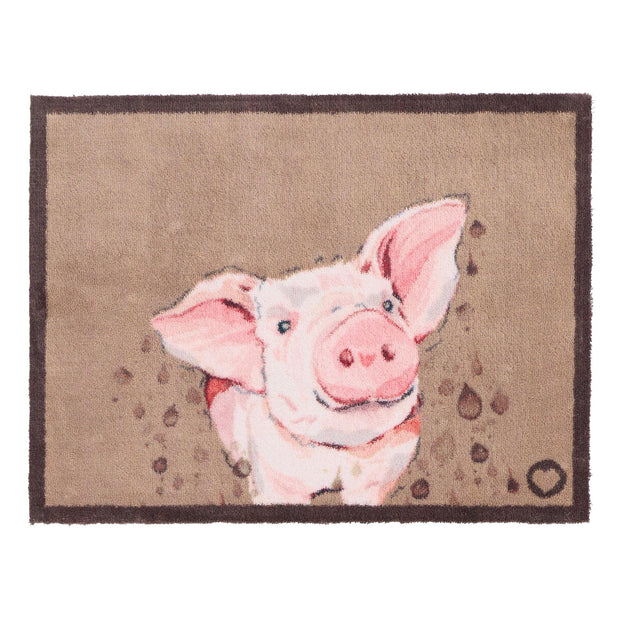Hug Rug Farmyard Pig - handmade