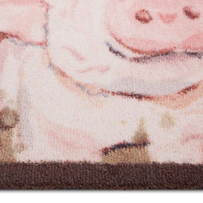 Hug Rug Farmyard Pig - handmade