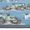 Hug Rug Farmyard Tractors & Cows - handmade