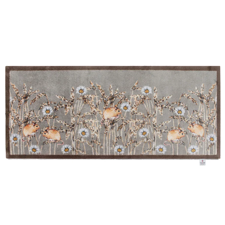 Hug Rug - Field Mice 1 - handmade