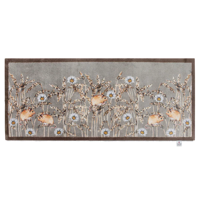 Hug Rug - Field Mice 1 - handmade