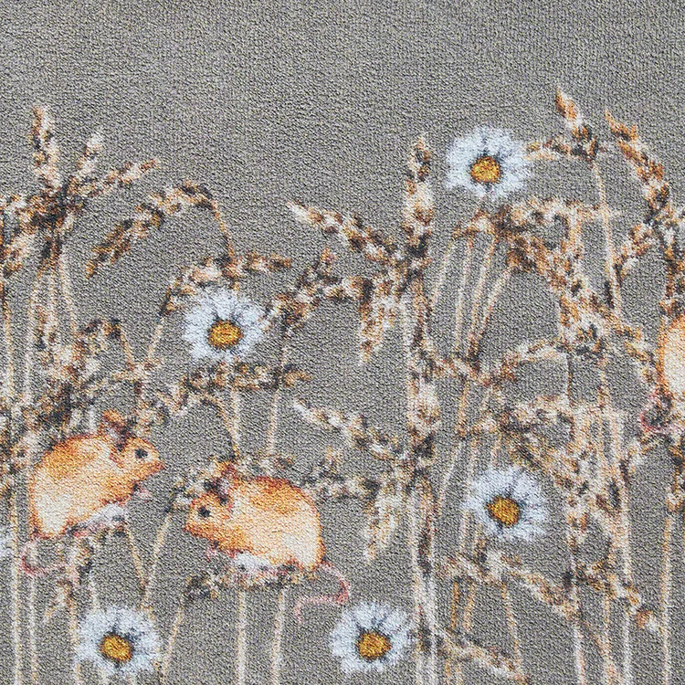 Hug Rug - Field Mice 1 - handmade