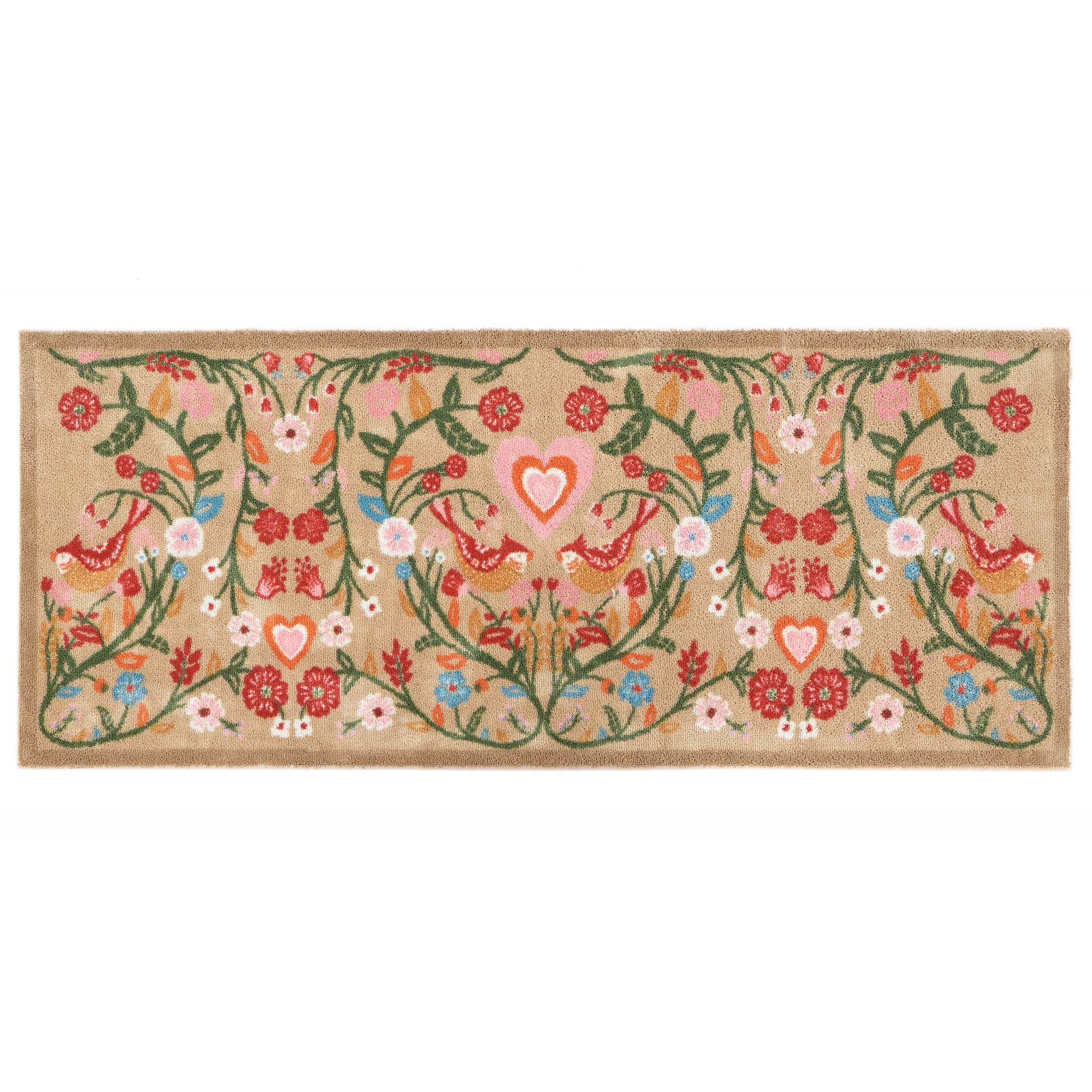 Hug Rug Garden Lovebirds - handmade